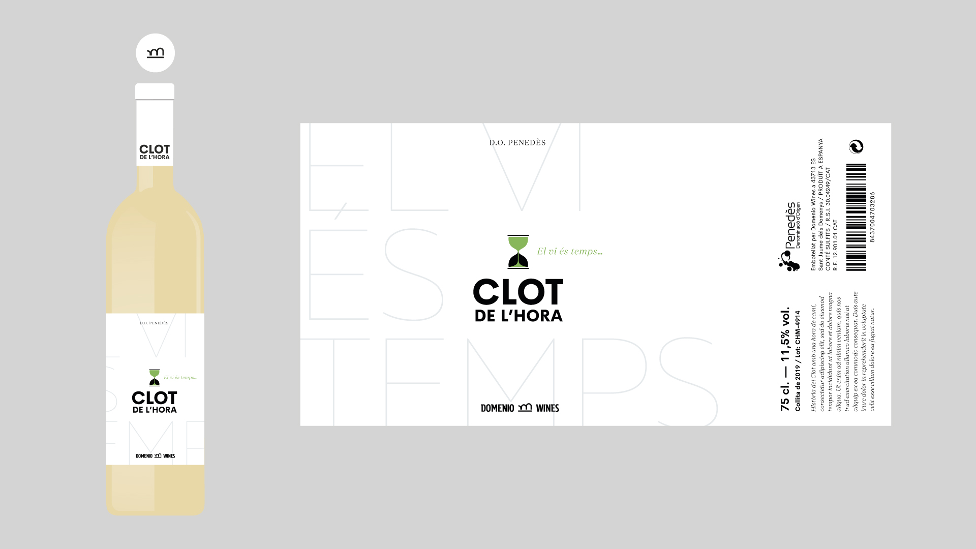 Domenio Wines Clot de l'Hora